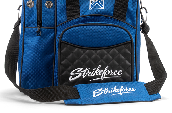 KR Strikeforce Flexx Diamond Single Tote leather accent panel detail