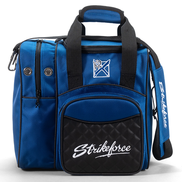 KR Strikeforce Flexx Diamond Single Tote Bowling Bag with adjustable shoulder strap