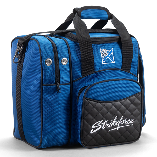KR Strikeforce Flexx Diamond Single Tote Bowling Bag front accessory pocket