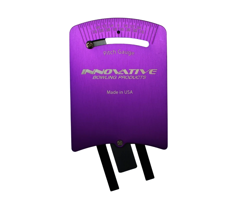 Innovative Pitch Gauge Purple extra-large interchangeable thumb pitch gauge for bowling balls