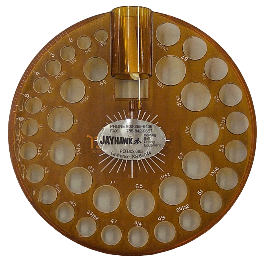 Taylor Fitting Ring 15-9554 Bill Taylor BT Fitter bowling ball fitting tool by Jayhawk