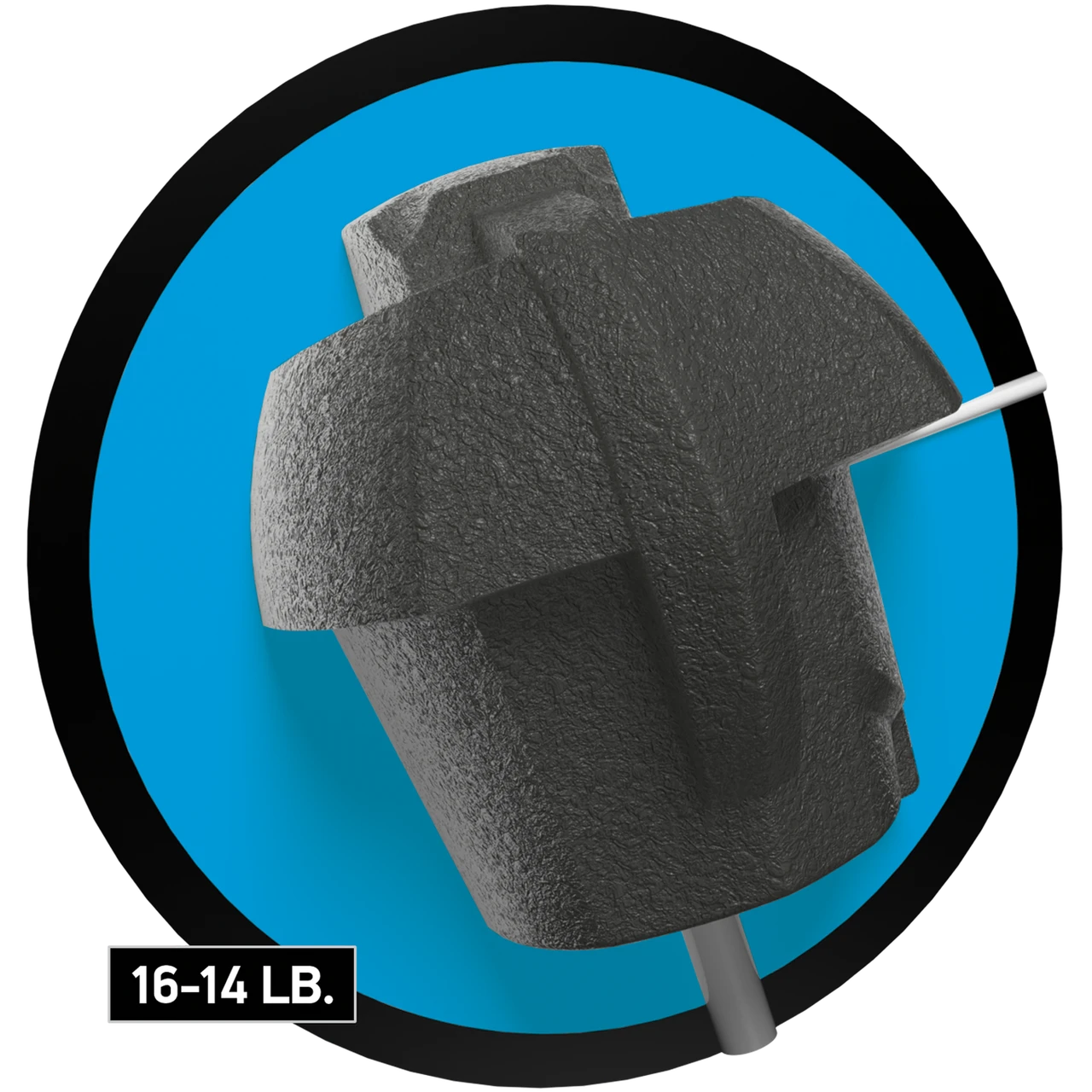 DV8 Outsider Renegade asymmetric No Thumb core cutaway available in 14 through 16 pounds