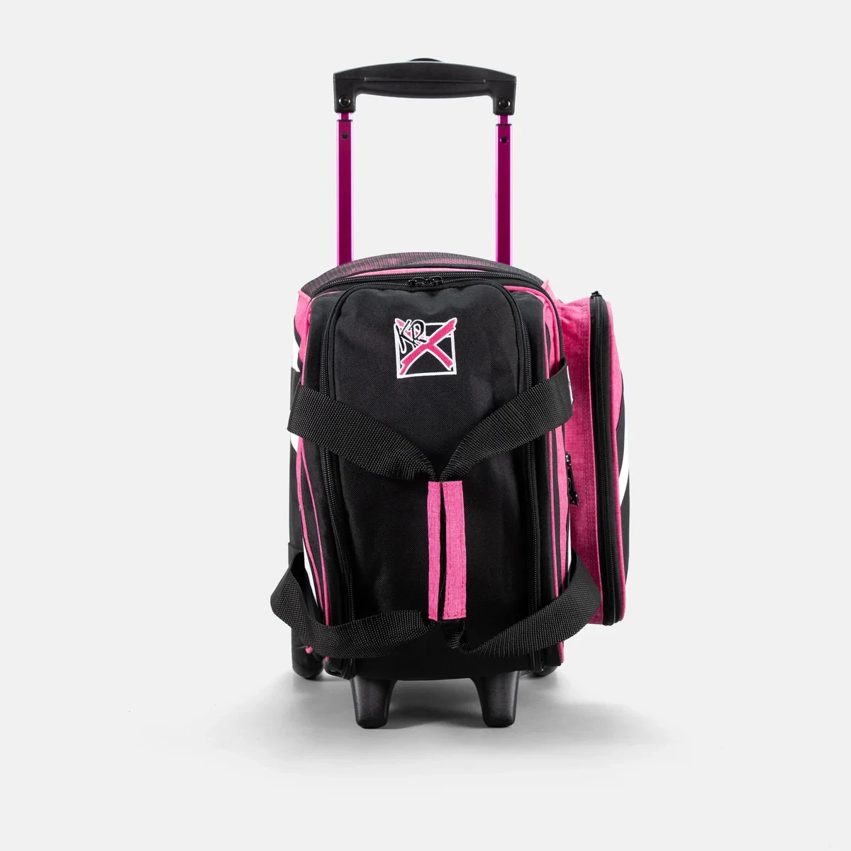 KR Strikeforce Cruiser pink single roller bowling bag, top view