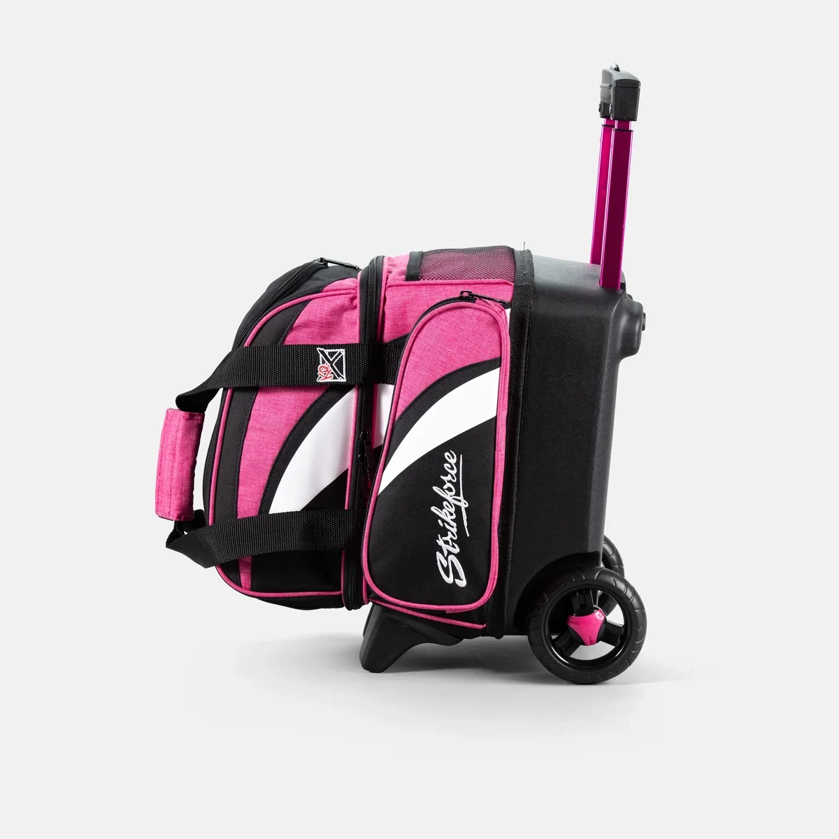 KR Strikeforce Cruiser 1 ball roller pink, side profile view
