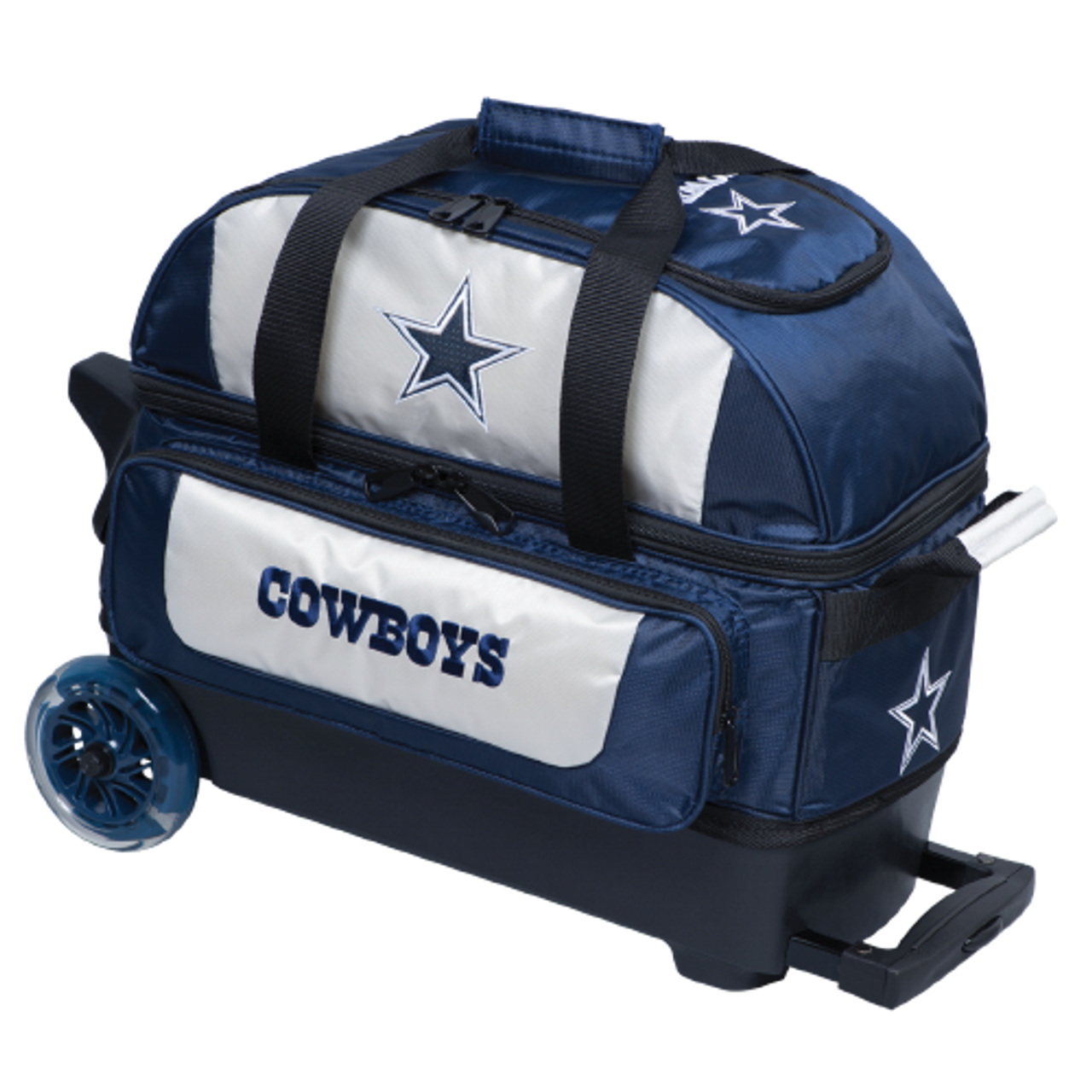 KR Strikeforce NFL Dallas Cowboys 2 Ball Roller Bowling Bag