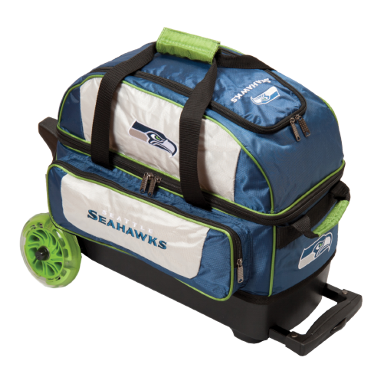 KR Strikeforce NFL Seattle Seahawks 2 Ball Roller Bowling Bag