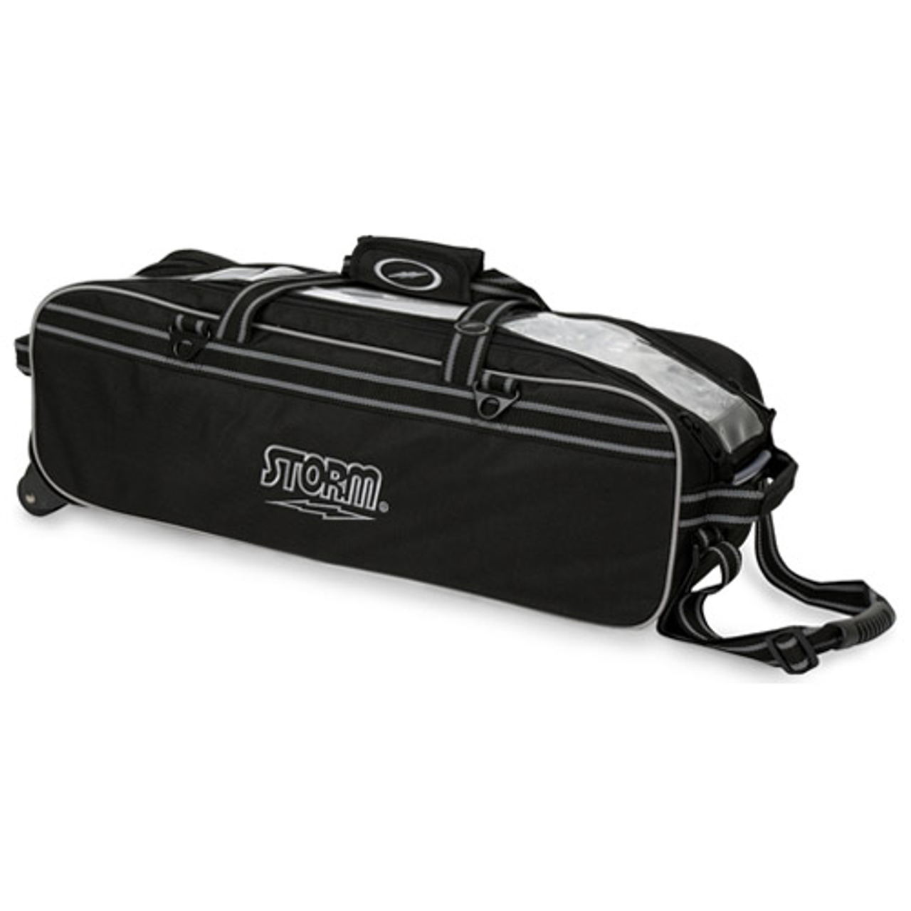 Storm Tournament 3-Ball Bowling Tote Bag Black