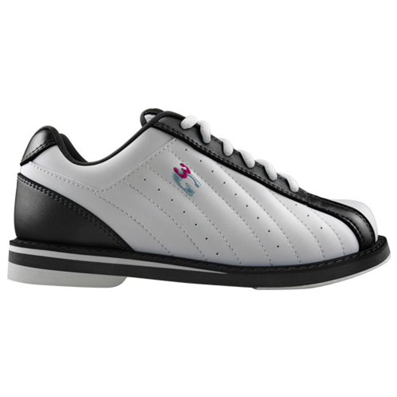 3G Kicks Men's Bowling Shoes White/Black
