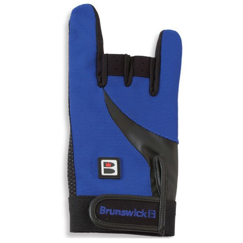 Brunswick Grip All Bowling Glove - Black/Blue