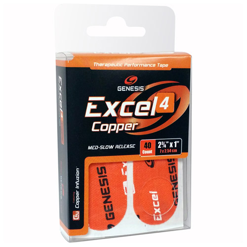 Genesis Excel 4 Copper Performance Tape Orange