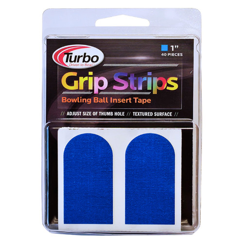 Turbo Grip Strips Tape 1" Electric Blue - 40 Pieces