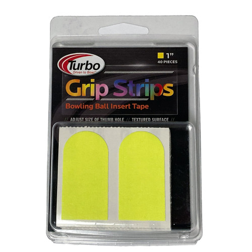 Turbo Grip Strips Tape 1" Yellow - 40 Pieces