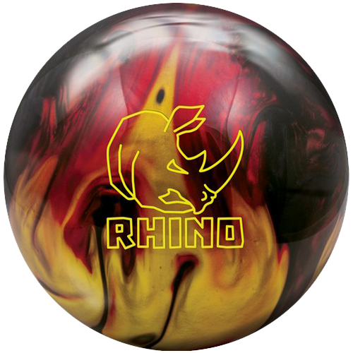 Brunswick Rhino Red/Black/Gold Bowling Ball