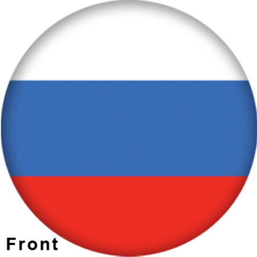 OTBB Russian Federation Flag Bowling Ball