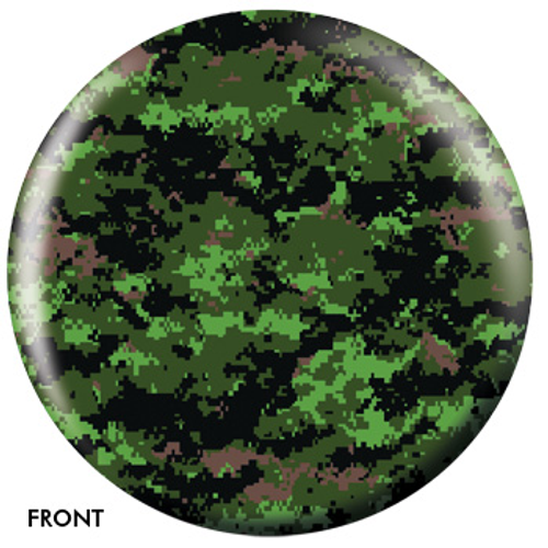 OTBB Green Camouflage Bowling Ball