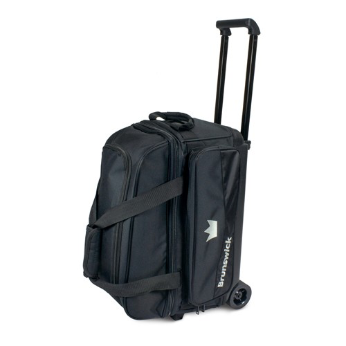 Brunswick Zone 2 Ball Roller Bag Black