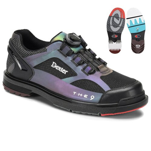 dexter left handed bowling shoes