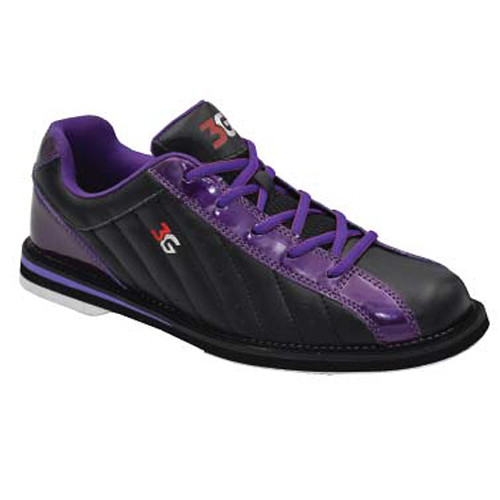 3G Kicks Womens Bowling Shoes Black/Purple