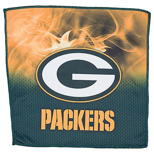 KR Strikeforce NFL on Fire Towel Green Bay Packers