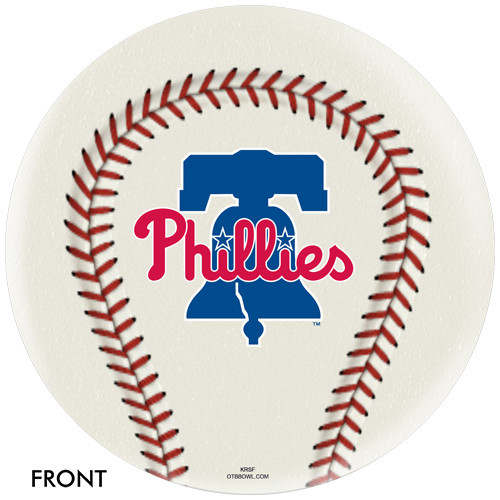 OTBB Philadelphia Phillies Baseball Bowling Ball