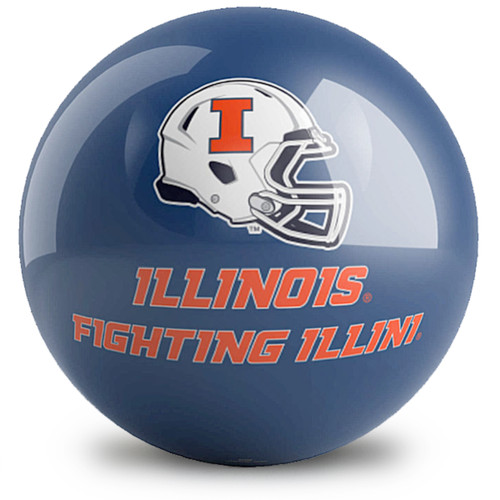 OTBB Illinois Fighting Illini Bowling Ball