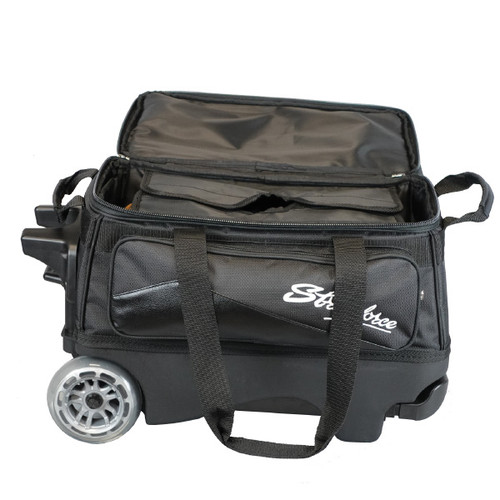 KR Strikeforce Royal Flush 2 Ball Roller Bag Black