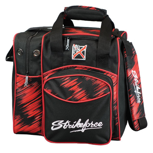 KR Strikeforce Flexx Single Tote Bag Red Scratch
