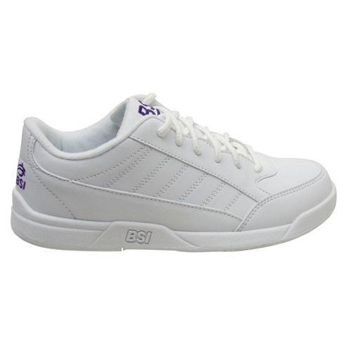 BSI メンズ Solace ボーリングシューズ 34cm 16 BSI Boys Basic Bowling Shoes White/Black - GebhardtsBowling.com