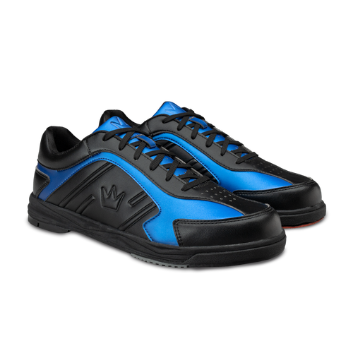 Brunswick Siege Mens Bowling Shoes Black/Royal Left Hand