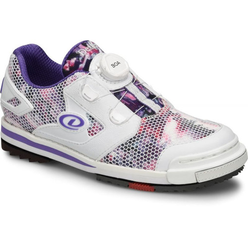 Dexter SST 8 Power-Frame Boa Womens Bowling Shoes White/Purple Multi