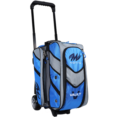 Storm Rolling Thunder Signature 2 Ball Roller Bowling Bag - White/Blue