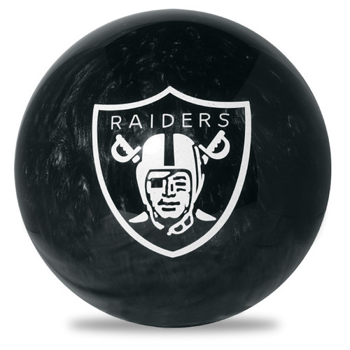 KR Strikeforce NFL Engraved Las Vegas Raiders Bowling Ball