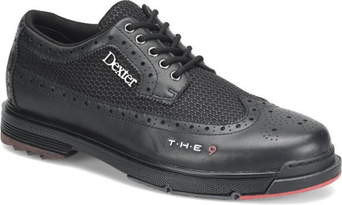 Dexter THE 9 WT Black Bowling Shoes WIDE Width