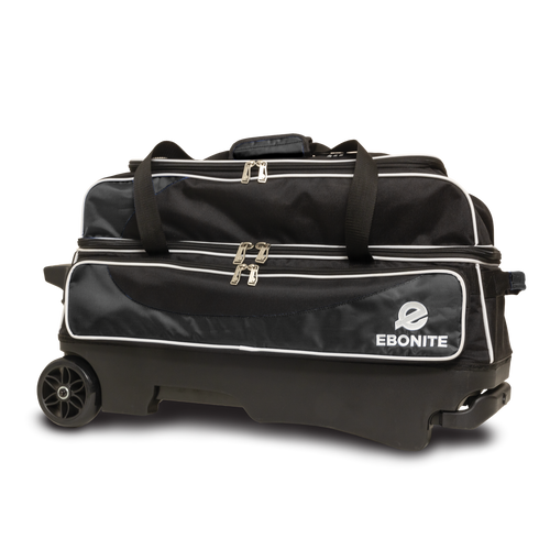 Ebonite Transport 3 Ball Roller Bag Black