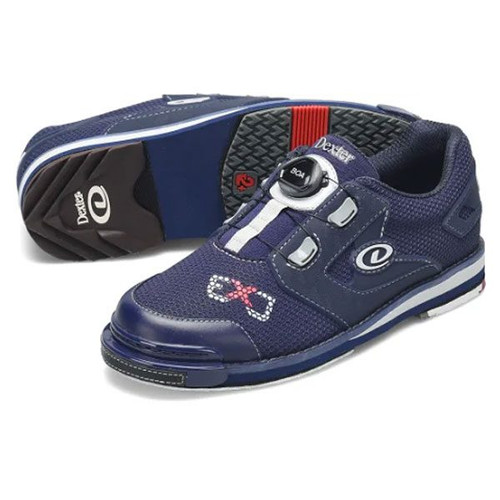 Dexter SST 8 Power-Frame Boa ExJ Navy Men's Bowling Shoes | FREE