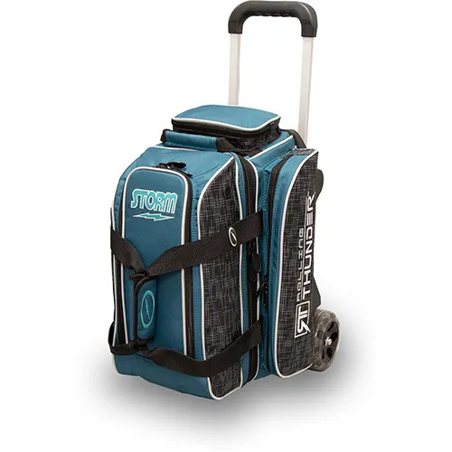 Storm Rolling Thunder 2 Ball Bowling Bag Steel Blue/Black