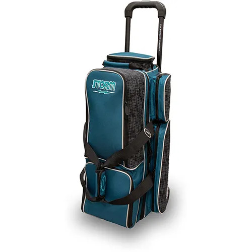 Storm Rolling Thunder 3 Ball Bowling Bag Steel Blue/Black | FREE