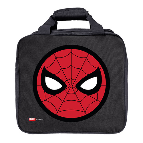 Marvel Spiderman Mask 600D lightweight single ball bowling bag tote