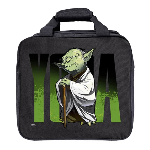 Star Wars Yoda 600D lightweight single bowling ball tote bag