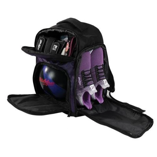 Side shoe compartment on KR Strikeforce Strikepack Bowling Backpack