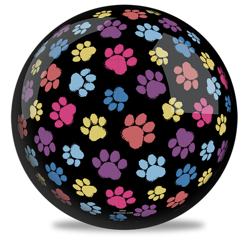 KR Strikeforce Paw Prints Bowling Ball