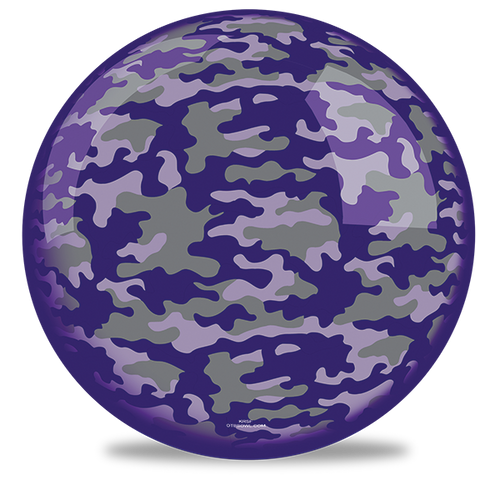KR Strikeforce Purple Camo Bowling Ball