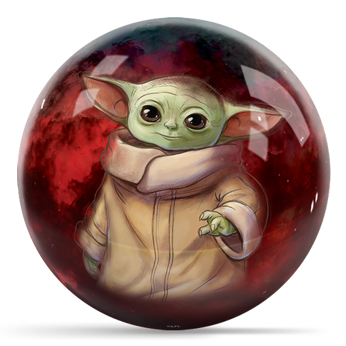 Star Wars Grogu Din Djarin Bowling Ball