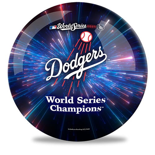 OTBB 2025 World Series Champion Los Angeles Dodgers Bowling Ball Blue