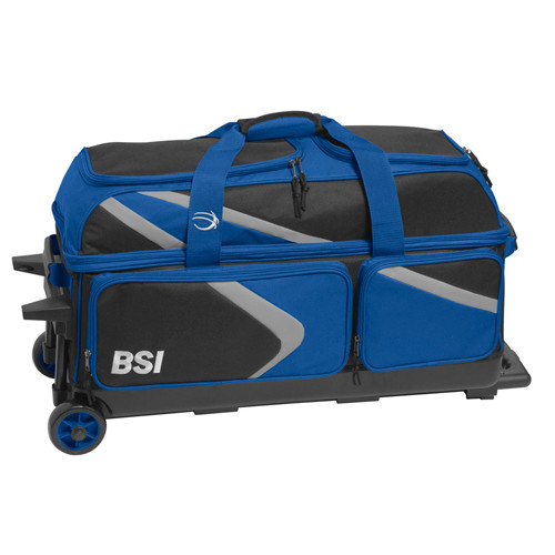 BSI Dash 3 Ball Roller Bag Black/Blue