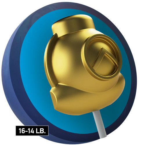 Ebonite Spartan Bowling Ball Core 16-14lbs