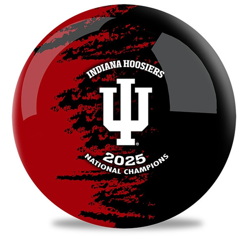 OTBB 2025 National Champions Indiana Hoosiers Bowling Ball
