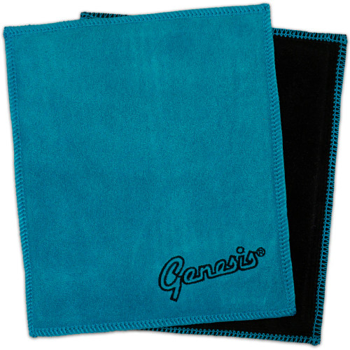 Genesis padded leather shammy teal bowling ball cleaning pad