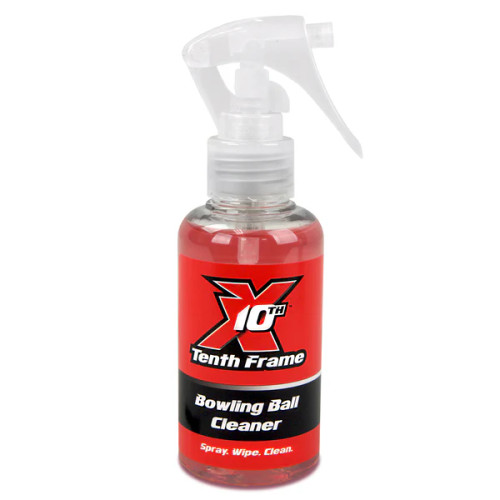 Tenth Frame Bowling Ball Cleaner 4 oz red spray bottle front