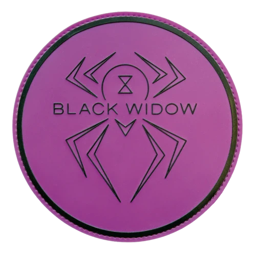 Hammer Black Widow Rubber Shammy Ultra Violet round bowling ball cleaner